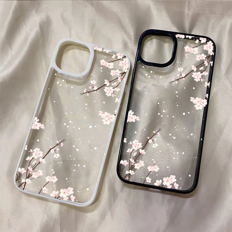 Perfume Pure Xs - Cherry Blossom Floral Phone Case for