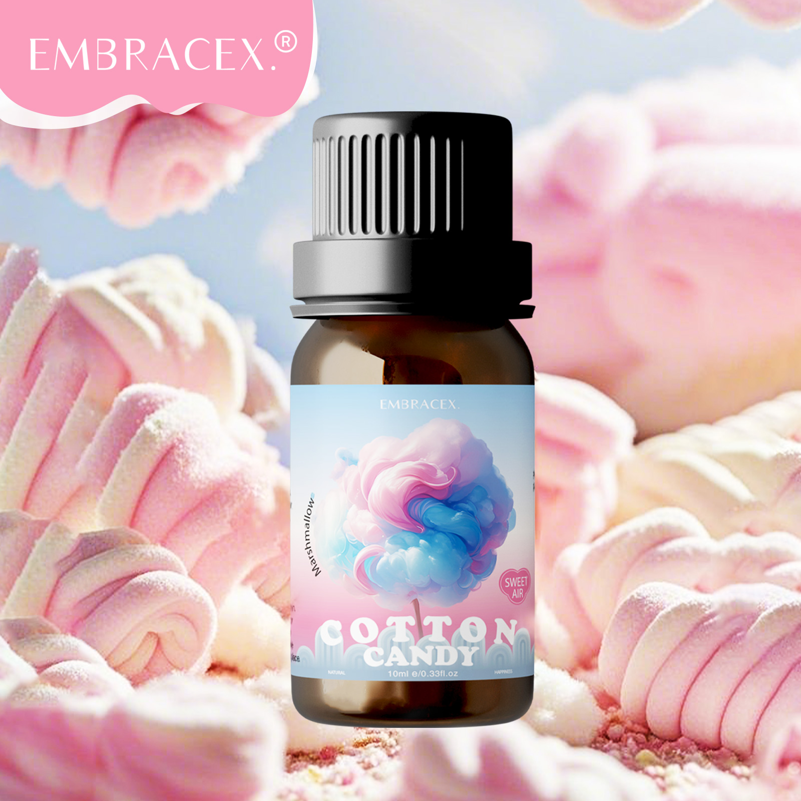 10ml Marshmallow/Cotton Candy  - огляд і ціна Perfume Fragrance Essence