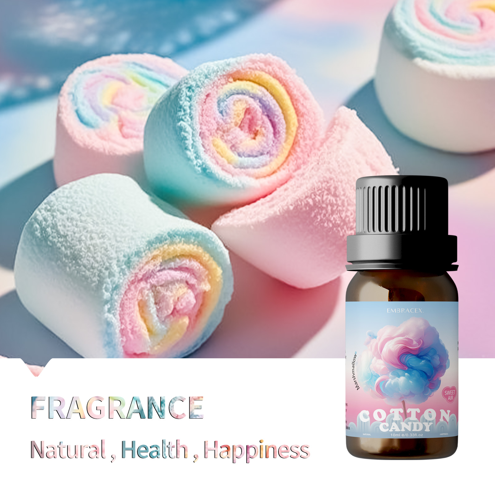 10ml Marshmallow/Cotton Candy  - огляд і ціна Perfume Fragrance Essence