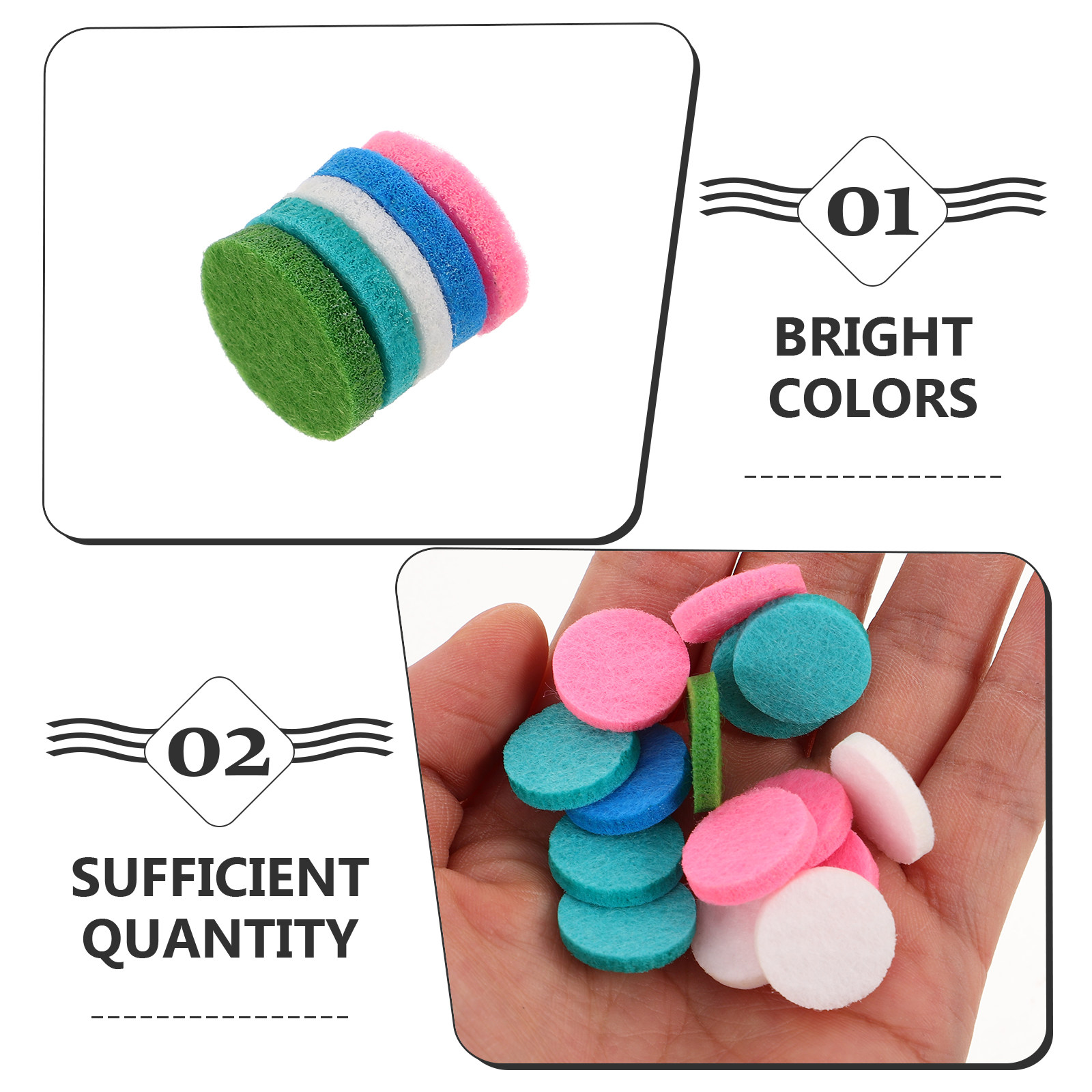 50Pcs Round Fragrance Pads Cot - огляд і ціна Perfume Fragrance Essence