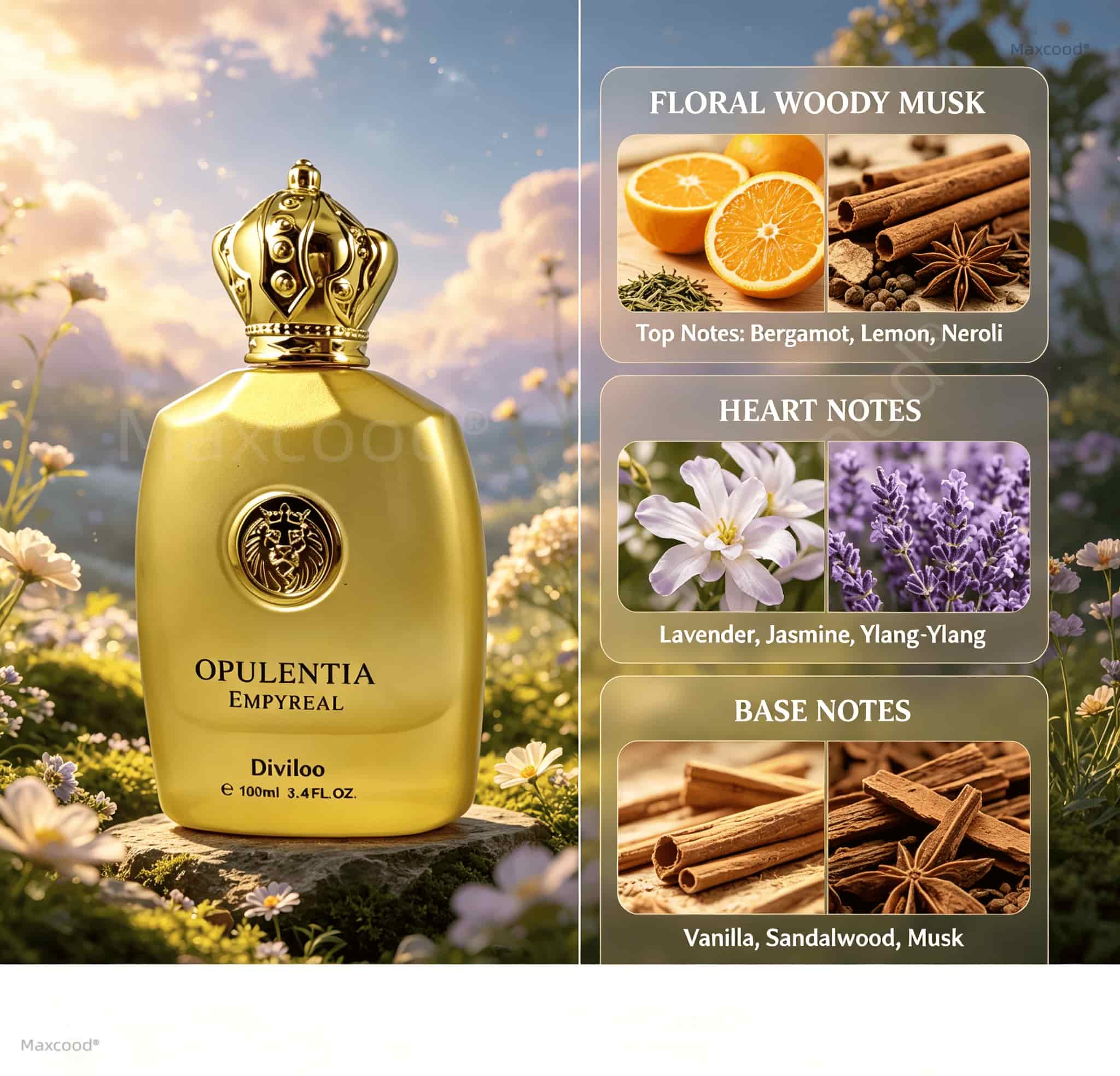 Floral, Woody, and Musky Notes - огляд і ціна Perfume Fragrance Long Lasting