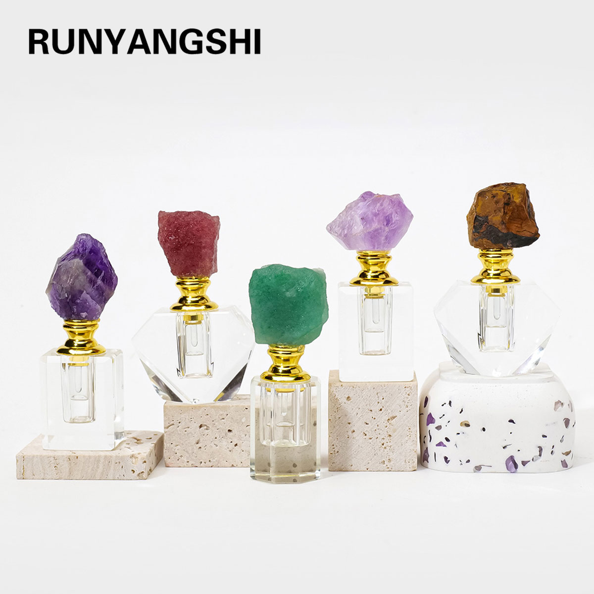 1PC Natural Amethyst Crystal C - огляд і ціна Perfume Fragrance Ingredients