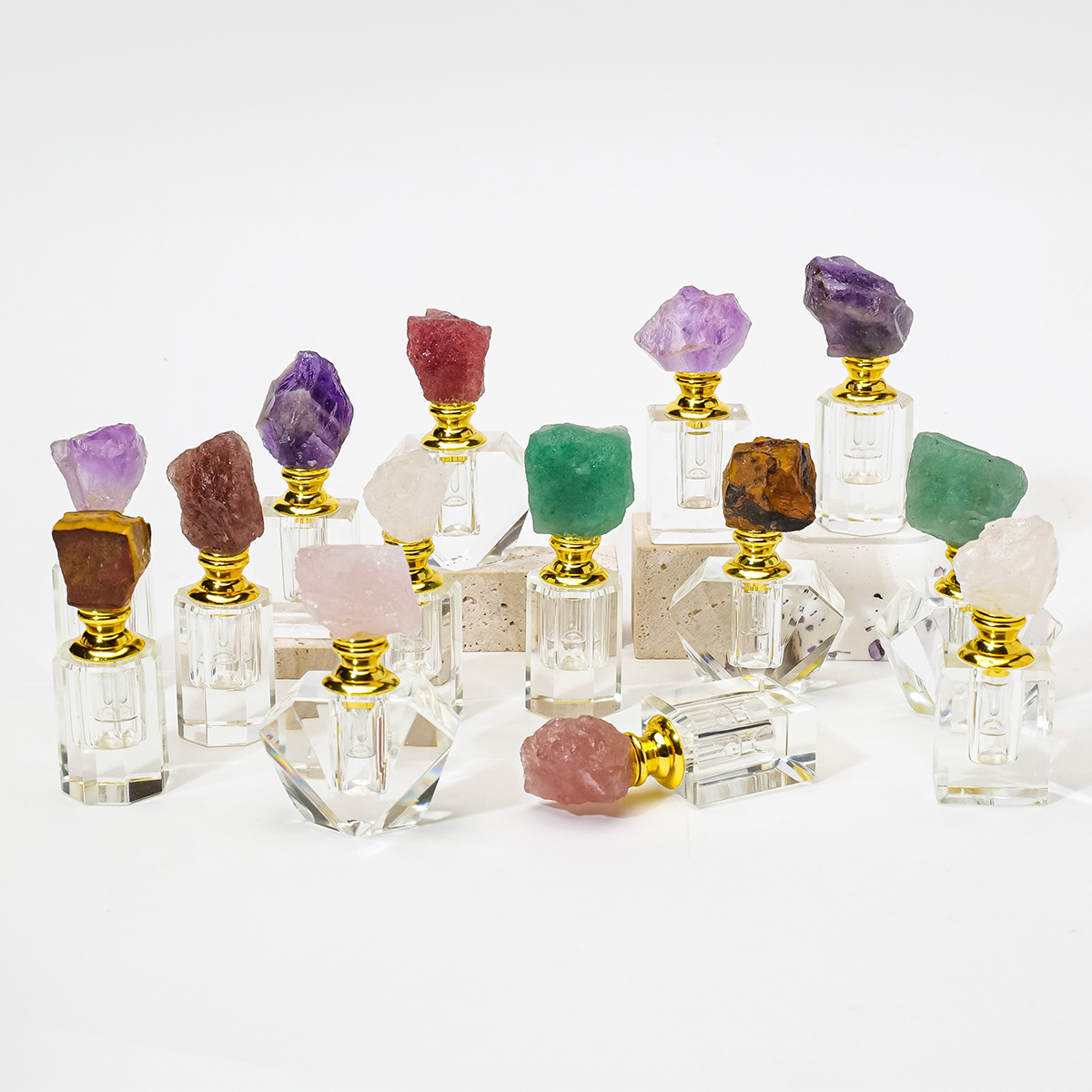 1PC Natural Amethyst Crystal C - огляд і ціна Perfume Fragrance Ingredients