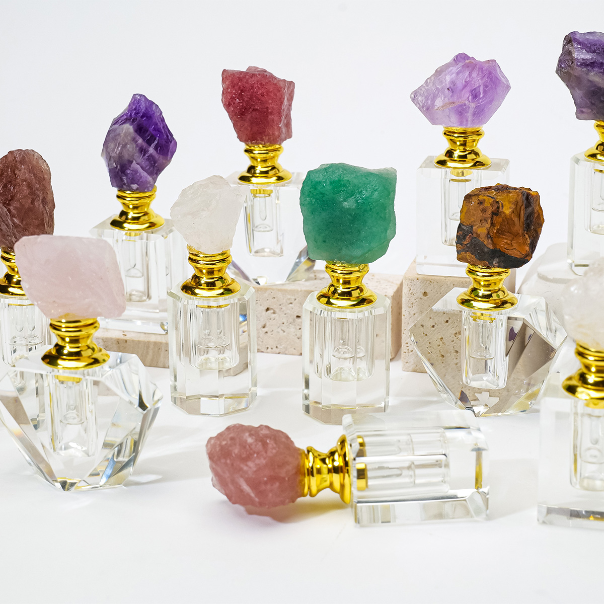 1PC Natural Amethyst Crystal C - огляд і ціна Perfume Fragrance Ingredients