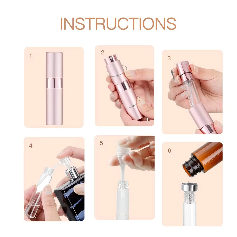 3pcs+4 Accessories 8ML Perfume - огляд і ціна Perfume Fragrance Dispenser