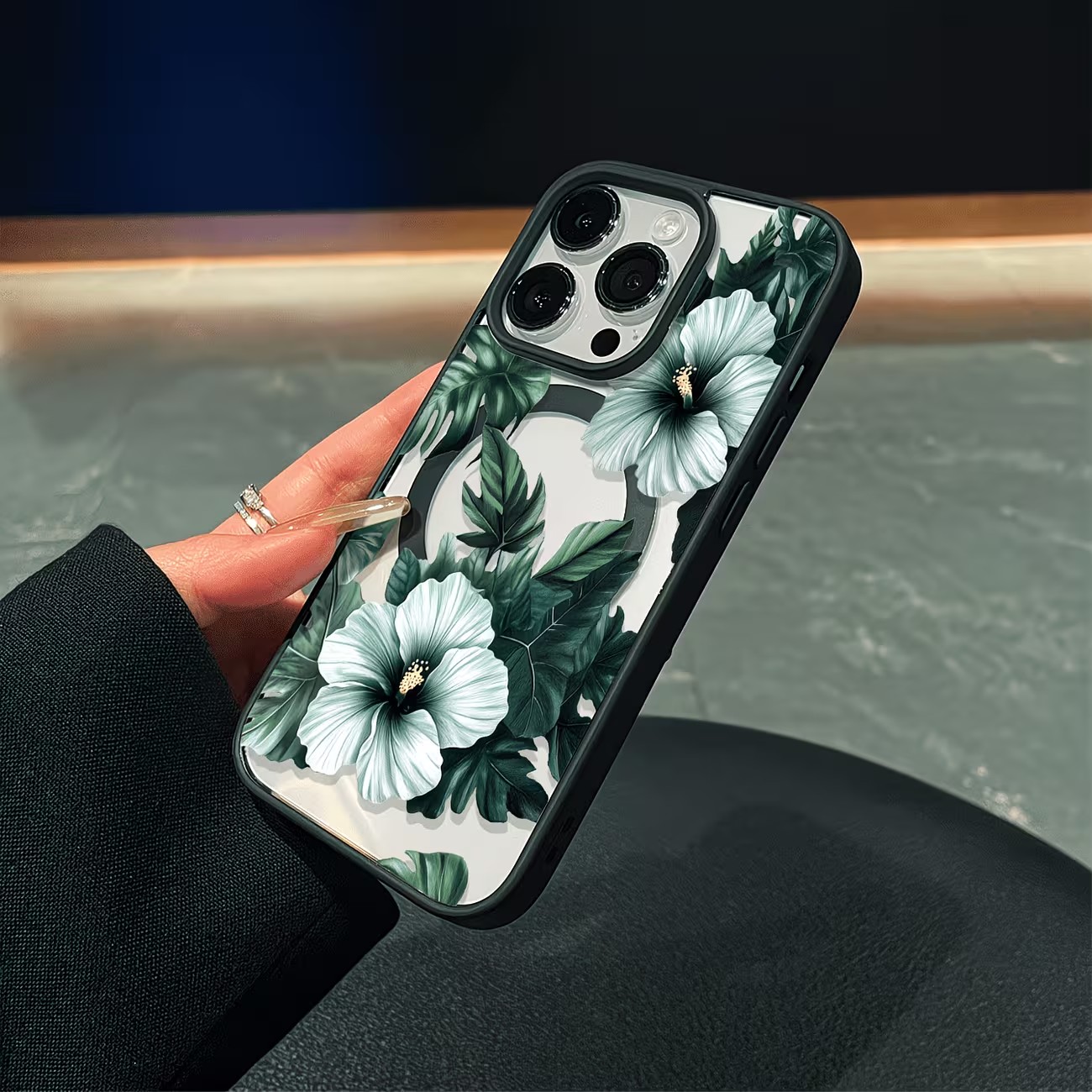 Green Floral Print Phone Case  - огляд і ціна Perfume Pure Xs