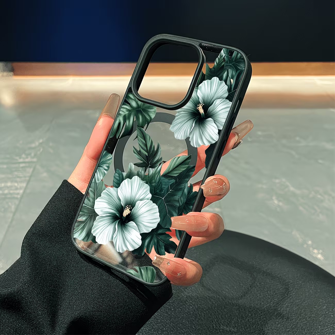 Green Floral Print Phone Case  - огляд і ціна Perfume Pure Xs